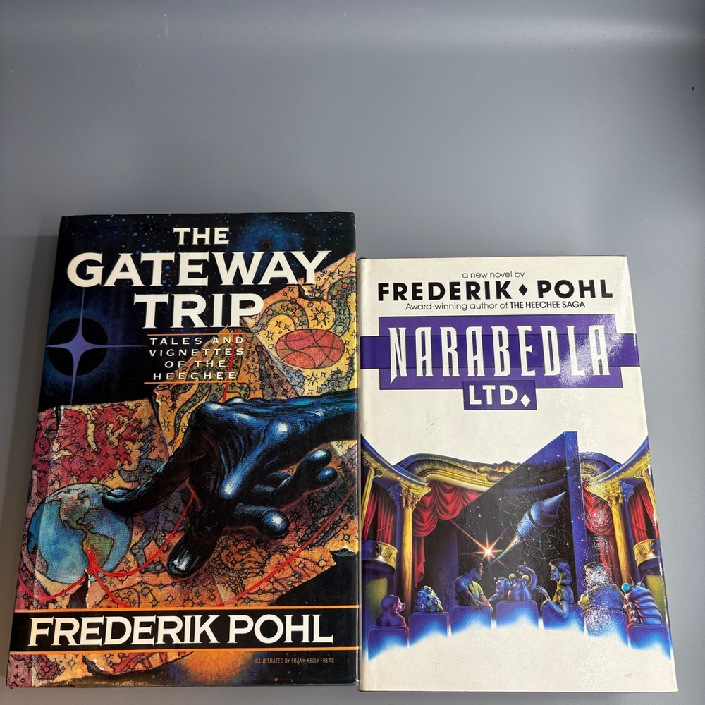 Frederik Pohl The Gateway Trip & Narabedla Ltd. Hardcovers